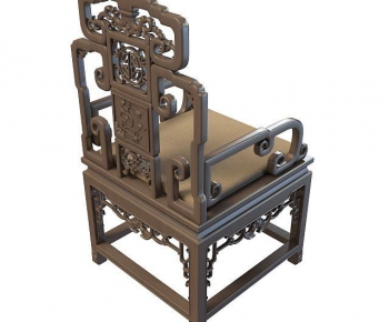 Chinese Style Lounge Chair-ID:403511057