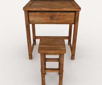 Modern Computer Desk And Chair-ID:954338073