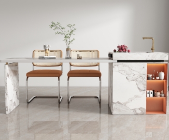 Modern Dining Table And Chairs-ID:931214091