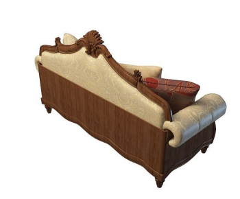 American Style Three-seat Sofa-ID:690532924