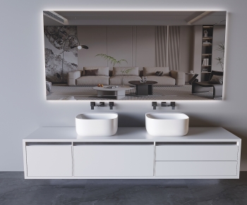 Modern Bathroom Cabinet-ID:941828011