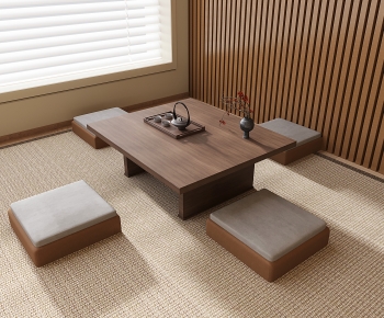 Japanese Style Tea Tables And Chairs-ID:606453903