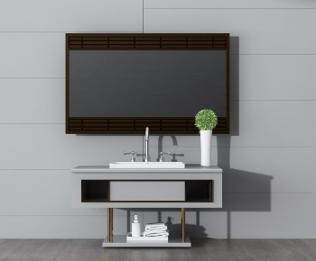 Modern Bathroom Cabinet-ID:994079199