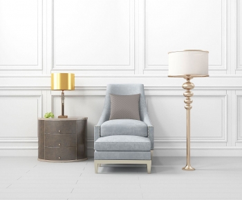 American Style Single Sofa-ID:803520779