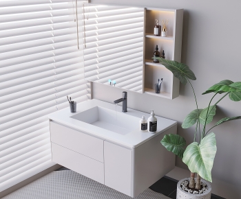 Modern Bathroom Cabinet-ID:872746944