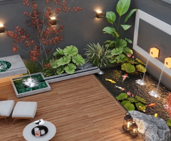 Modern Courtyard/landscape-ID:615630127