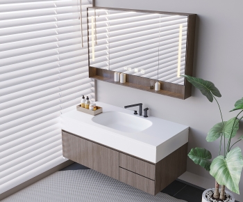 Modern Bathroom Cabinet-ID:340226892