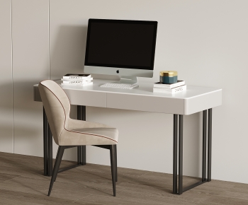 Modern Computer Desk And Chair-ID:330168962