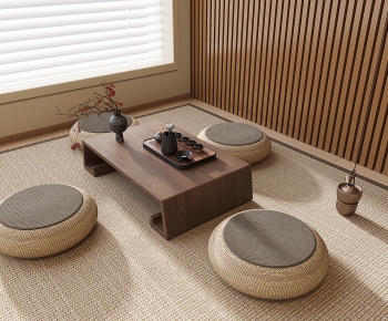 Wabi-sabi Style Tea Tables And Chairs-ID:687927012