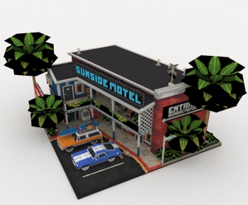 Modern Appearance Of Commercial Building-ID:544122936