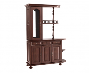American Style Entrance Cabinet-ID:749114993