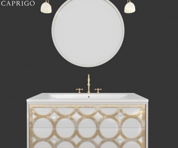 Modern Bathroom Cabinet-ID:610268128