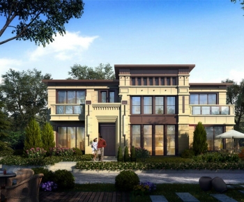 New Chinese Style Detached Villa-ID:465873001