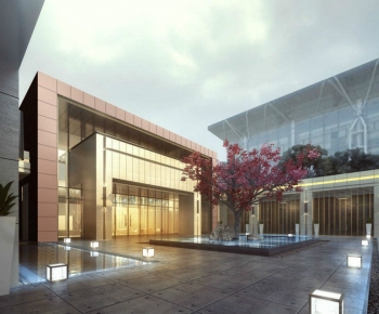 Modern Public Building-ID:462687974