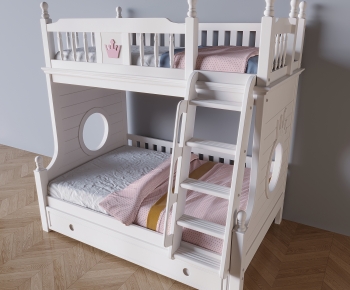 Modern Bunk Bed-ID:923738005