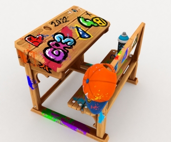 Modern Children's Table/chair-ID:660664086