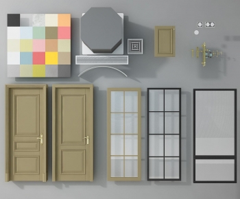 Modern Single Door-ID:630462882