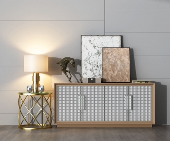 Nordic Style Side Cabinet-ID:125488044