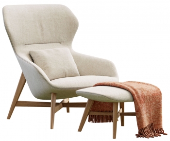 Modern Single Sofa-ID:348299037