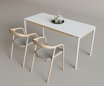 Modern Dining Table And Chairs-ID:599451187
