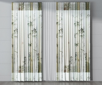 New Chinese Style Chinese Style The Curtain-ID:511312963