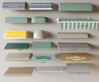 Modern Sunshade/Canopy/Tensioning Film-ID:396120072