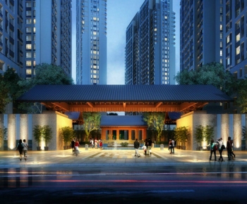 Modern Residential Building-ID:413306004