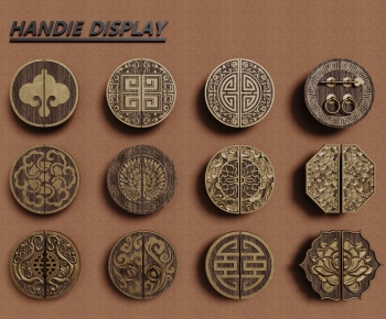 New Chinese Style Door Handle-ID:631136891