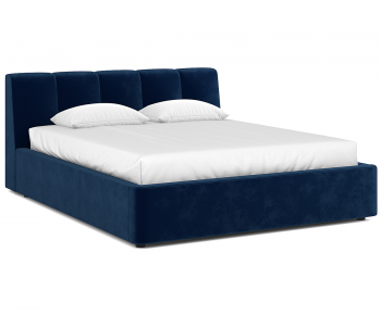 Modern Double Bed-ID:398519094