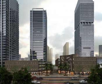 Modern Appearance Of Commercial Building-ID:111044889