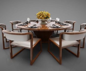 New Chinese Style Dining Table And Chairs-ID:968848947