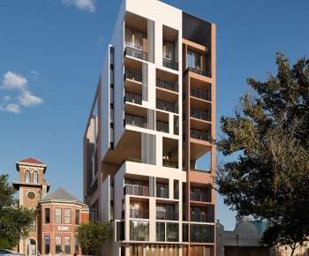 Modern Building Appearance-ID:839467055