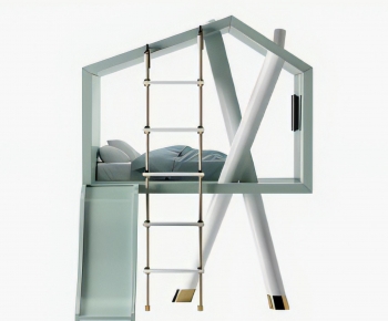 Modern Child's Bed-ID:251988892