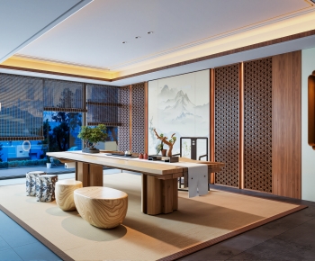 New Chinese Style Tea House-ID:405373103