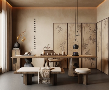 Wabi-sabi Style Tea House-ID:825069021