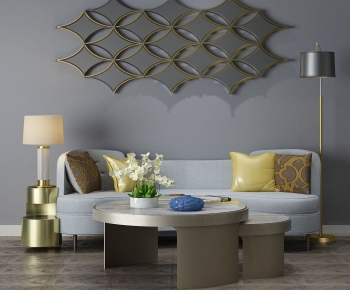 Modern Curved Sofa-ID:331423046