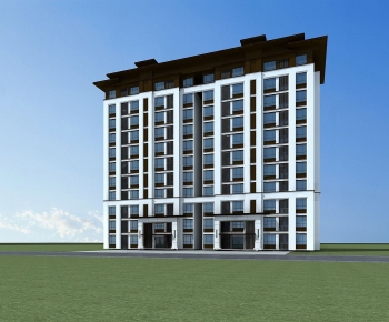 Modern Residential Building-ID:602468012