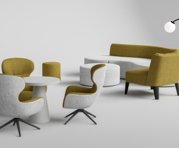Modern Leisure Table And Chair-ID:537870889