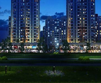 Modern Residential Building-ID:415550955