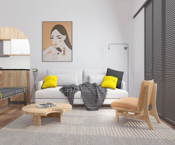 Nordic Style A Living Room-ID:433769263