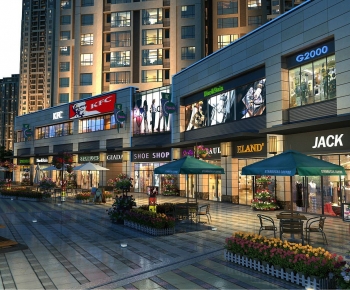 Modern Commercial Street-ID:568643091