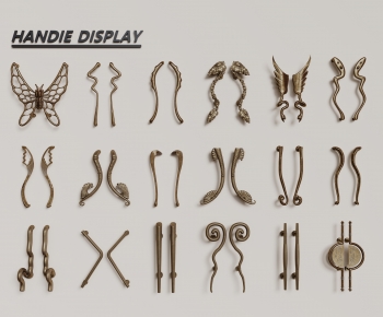 New Chinese Style Door Handle-ID:141227961