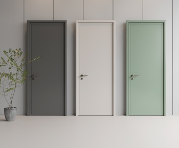 Modern Single Door-ID:552535062