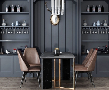 Modern Dining Table And Chairs-ID:623169907