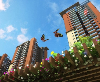 Modern Residential Building-ID:118815909