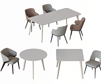 Modern Dining Table And Chairs-ID:424138072