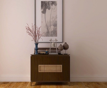 New Chinese Style Side Cabinet-ID:920464049