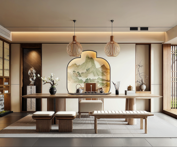 New Chinese Style Tea House-ID:764949311