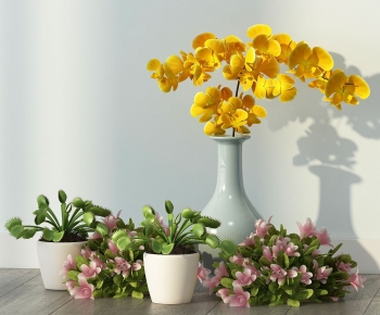 Modern Potted Green Plant-ID:365983967