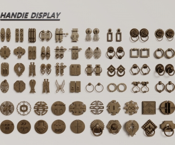 New Chinese Style Door Handle-ID:518789051